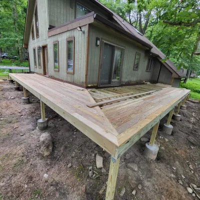 Deck Remodeling and Siding Replacement