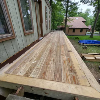 Deck Remodeling and Siding Replacement