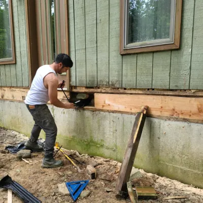 Deck Remodeling and Siding Replacement