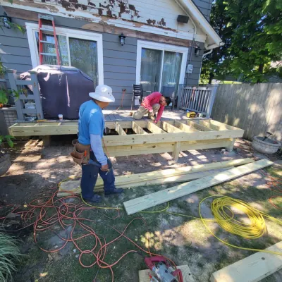 Deck Remodeling and Siding Replacement
