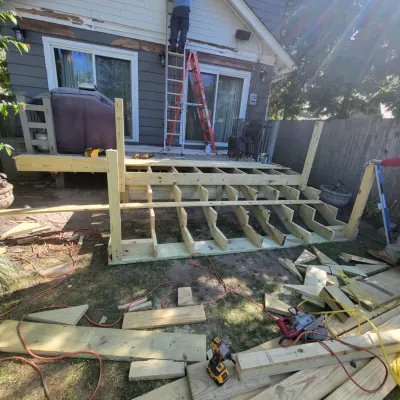 Deck Remodeling and Siding Replacement