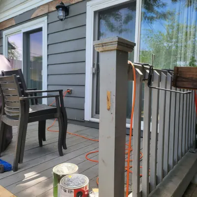 Deck Remodeling and Siding Replacement