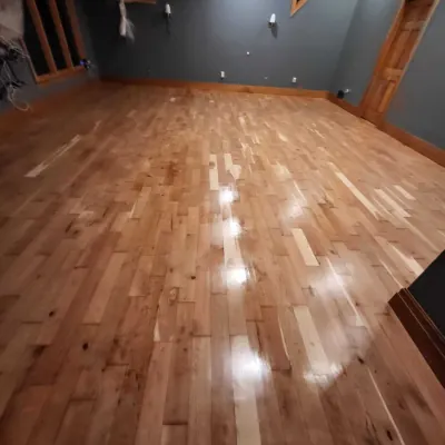 Floor Sanding and Application of Semi Gloss