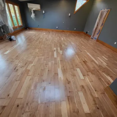 Floor Sanding and Application of Semi Gloss